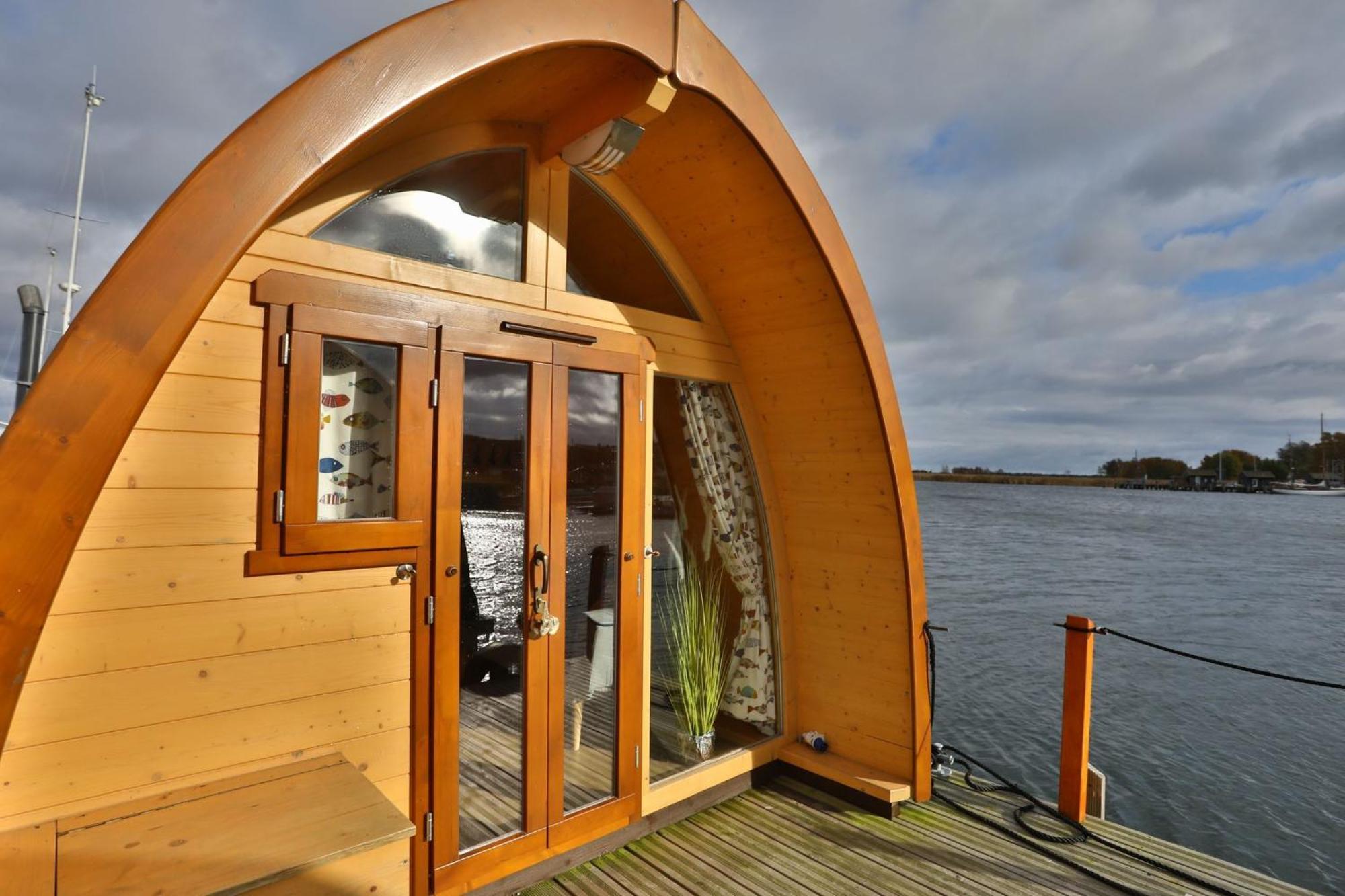 Hotel Hausboot Dotterbart Gager Exterior foto